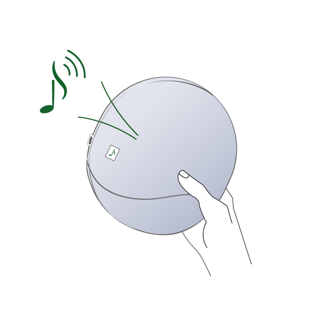 handing an inmuRELAX from hand to hand